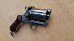 Pepperbox Lefaucheux 9mm s přídavnou hlavní