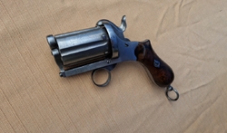 Pepperbox Lefaucheux 9mm s přídavnou hlavní