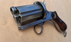 Pepperbox Lefaucheux 9mm s přídavnou hlavní