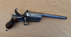 Pepperbox Lefaucheux 9mm s přídavnou hlavní