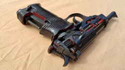 Německá pistole Walther P38 v řezu