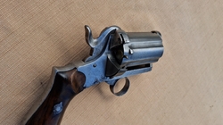 Pepperbox Lefaucheux 9mm s přídavnou hlavní