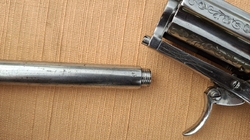 Luxusní ,,pepperbox“ 7mm s přídavnou hlavní