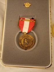 US medaile v etui 