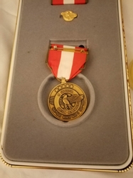 US medaile v etui 