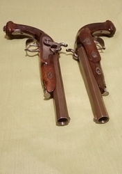 párové důstojnické perkusní pistole