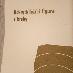 terč Svazarm - nekrytě ležící figura