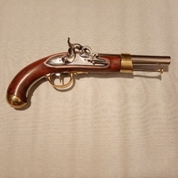Francouzská jezdecká pistole AN XIII s pojistkou