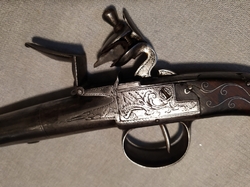Irská křesadlová pistole ,, BAYLEY"