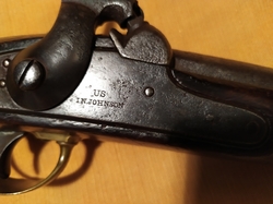 US jezdecká pistole M 1842 I.N.JOHNSON