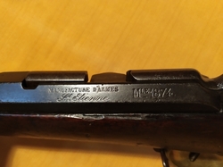 vojenská puška Gras M1874 / 80