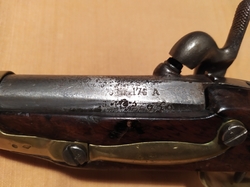 Francouzská jezdecká pistole 1822 T