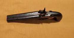 Francouzská 2-hlavňová pistole 11mm Pinfire