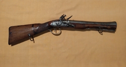 Krátký jezdecký křesadlový trombon