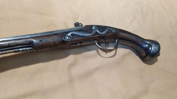 Italská křesadlová pistole 54,5cm
