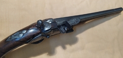 Italská křesadlová pistole 54,5cm