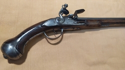 Italská křesadlová pistole 54,5cm