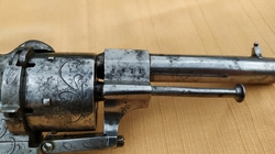 zdobený důstojnický revolver Lefaucheux 11mm