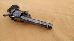 zdobený důstojnický revolver Lefaucheux 11mm