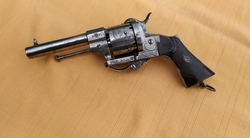 zdobený důstojnický revolver Lefaucheux 11mm