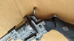 zdobený důstojnický revolver Lefaucheux 11mm
