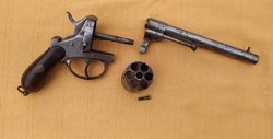 Francouzský revolver 9mm E.Lefaucheux