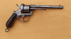 Francouzský revolver 9mm E.Lefaucheux