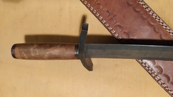 krátký rytířský damaškový meč "KNIGHTS PRIDE" 