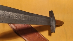 krátký rytířský damaškový meč "KNIGHTS PRIDE" 